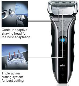 Braun Series 5-565cc Shaver System Quick 5 minute charge