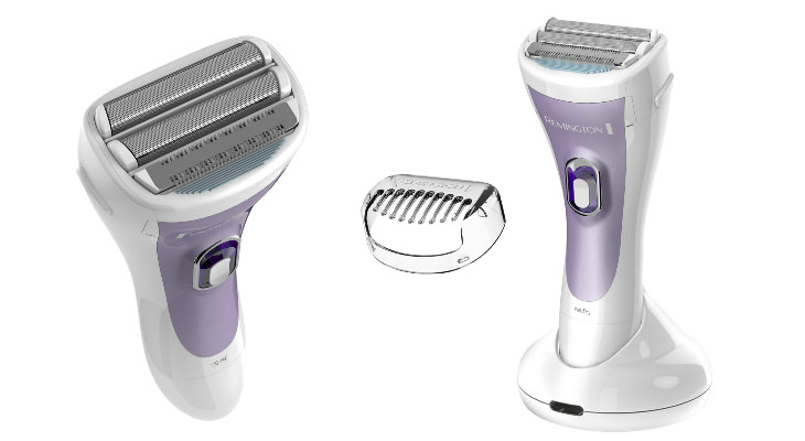 Remington WDF4840 Women's Smooth and Silky Foil Shaver, Purple