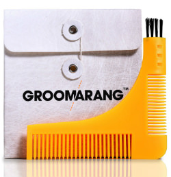 Groomarang Beard Styling and Shaping Template Comb Tool DIRECTIONS