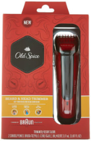 Old Spice Beard & Head Trimmer, powered by Braun Powerful dual battery system