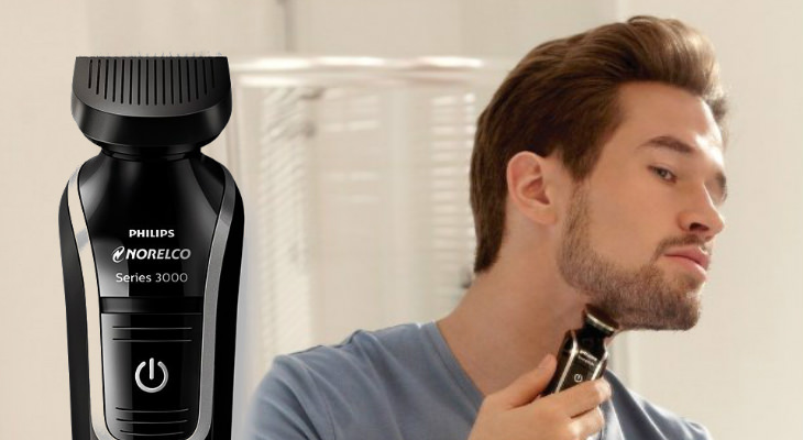 cutting hair with philips norelco multigroom