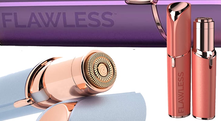  Finishing Touch Flawless Women's Painless Hair Remover, Coral  Rose Gold : Beauty & Personal Care